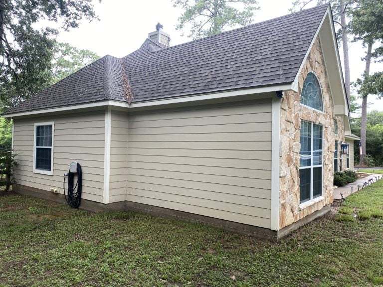 siding after